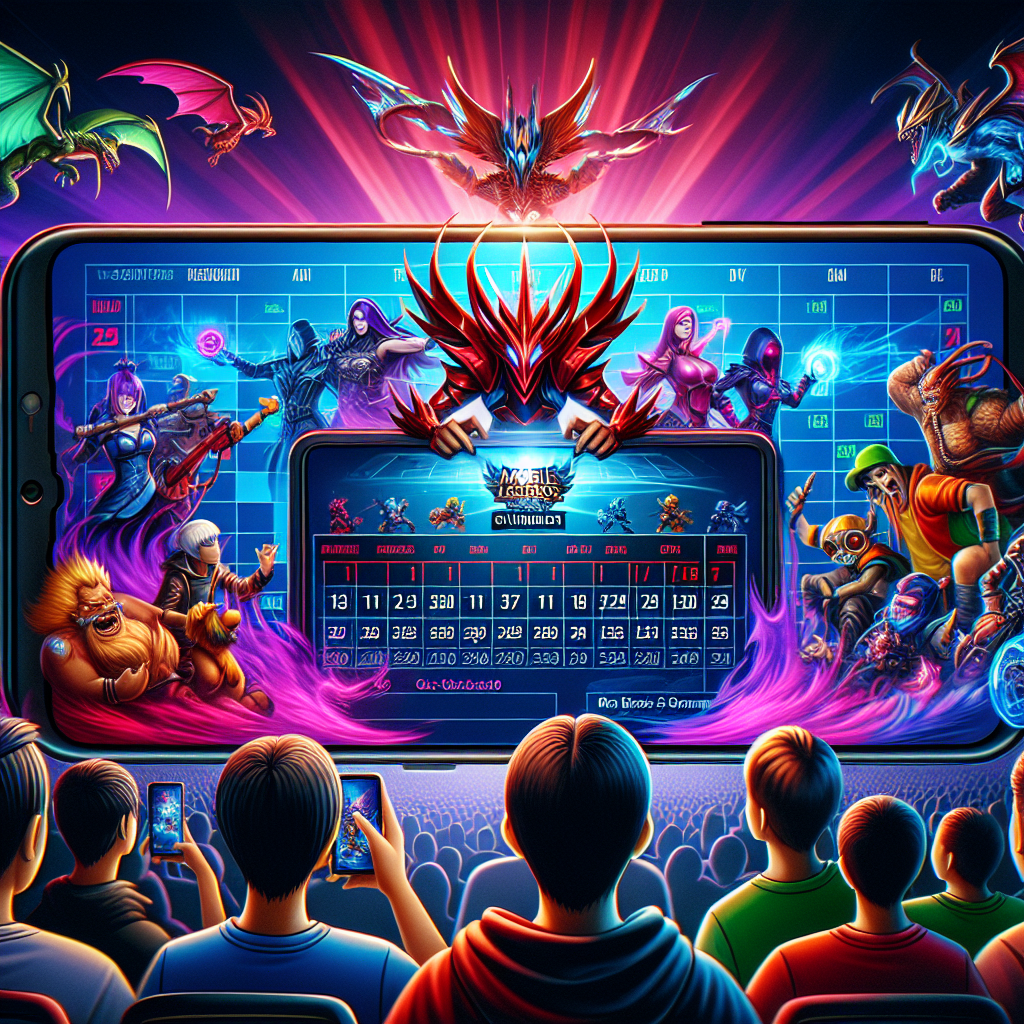 Jadwal Turnamen Mobile Legend Terbaru untuk Pemain dan Fans di Indonesia