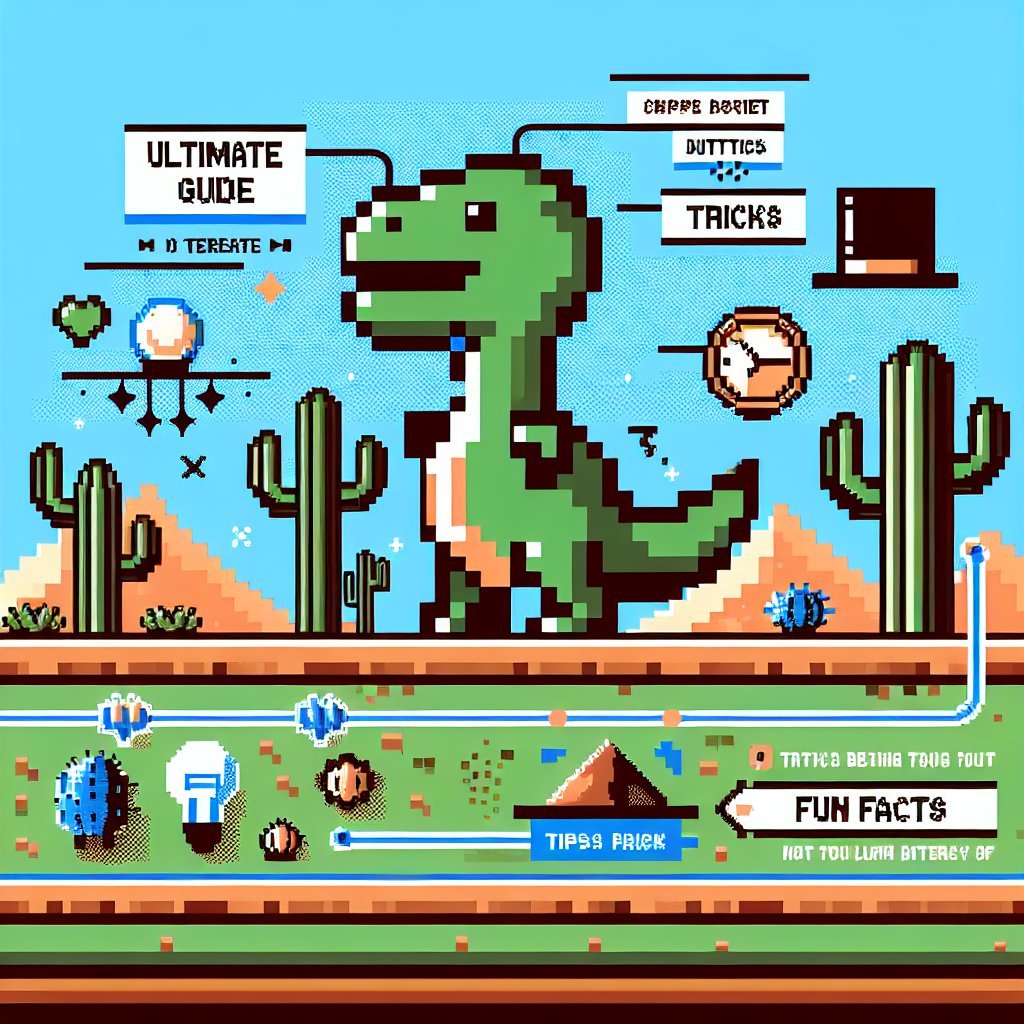 The Ultimate Guide to Google's Offline Dinosaur Game: Tips, Tricks, and Fun Facts